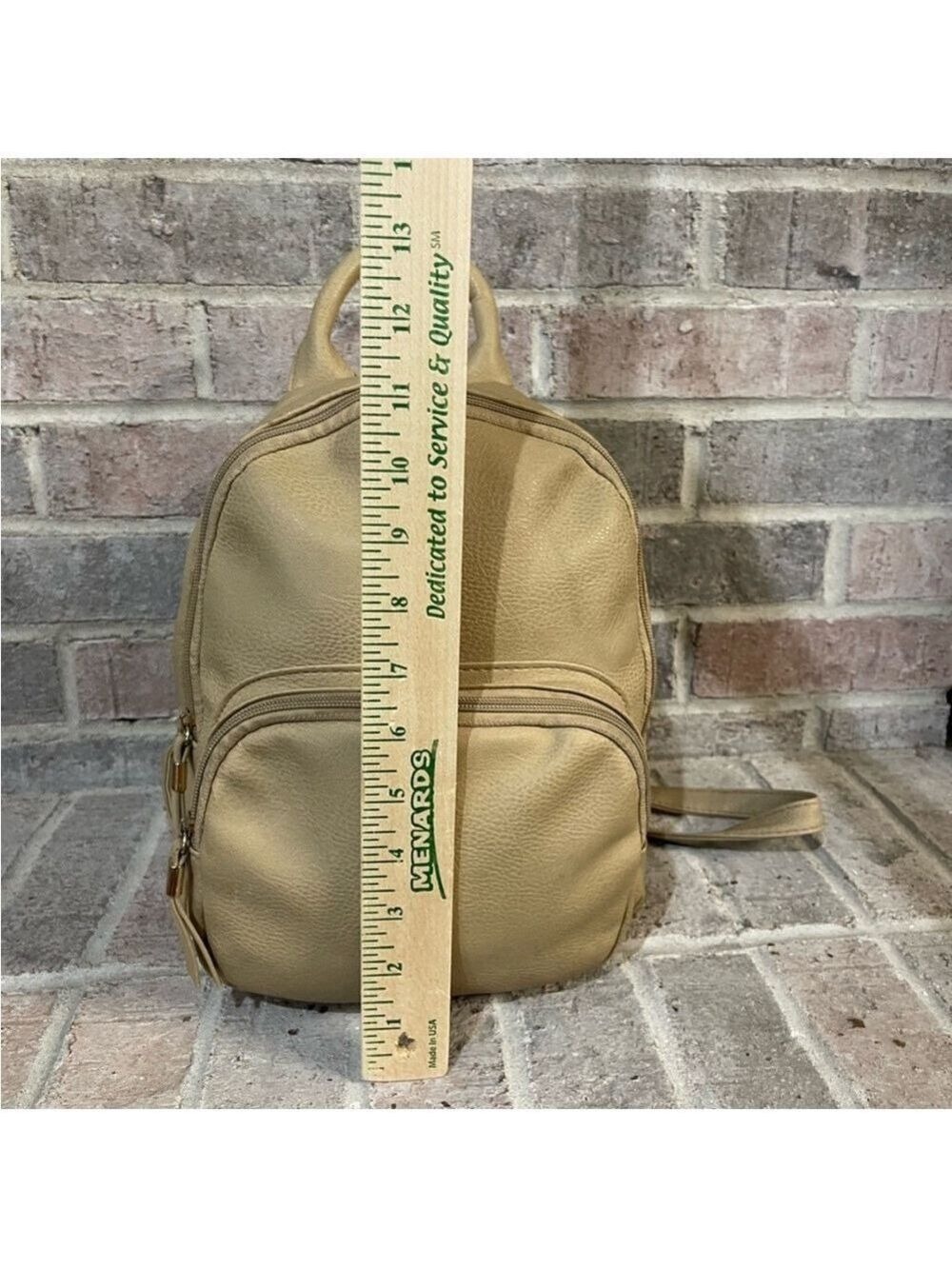 Tan Backpack - Picture 8 of 10